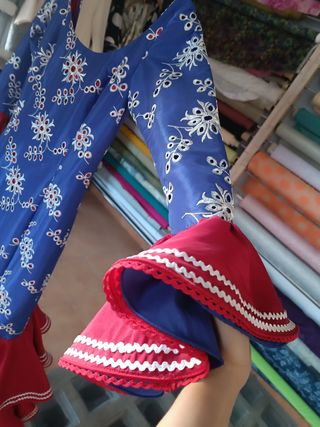 Traje de flamenca xs