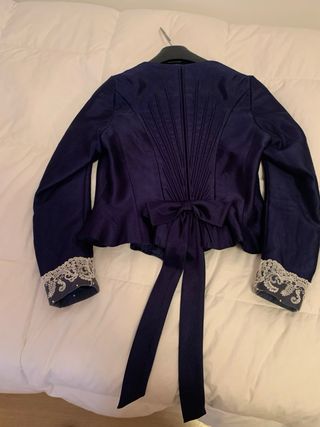 Corpiño fallera manga larga