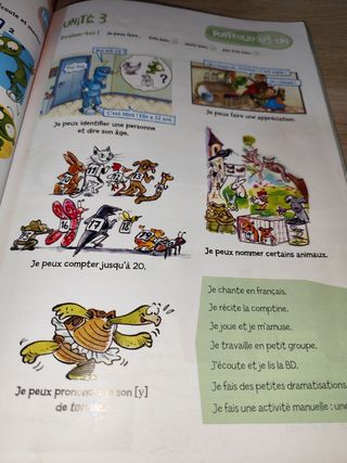 Vitamine 1. Libre de l'eleve. SANTILLANA