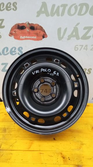 Llantas de chapa VW.Polo 6R en 14 y 15 pulgadas