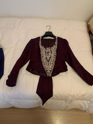 Corpiño fallera manga larga