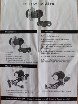 Kit jaula para videocamara