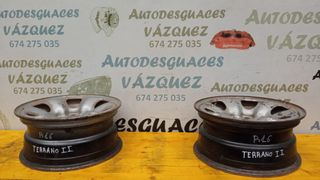 Llantas de chapa en 16 orig Nissan Terrano II