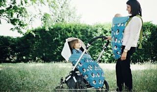 Cobertor porta bebe polar