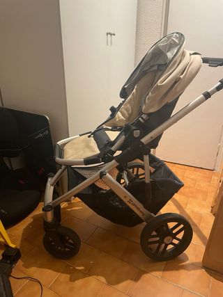 Uppababy vista: silla, capazo y accesorios