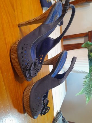 Sandalias de cuñas marypaz