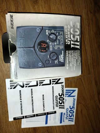 Pedal guitarra ZOOM 505 II