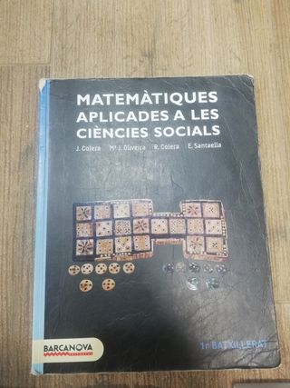 libro matematicas bachillerato social
