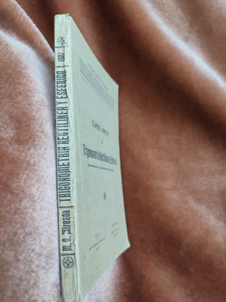 Año1927.Trigonometría Curso breve