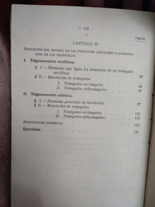 Año1927.Trigonometría Curso breve