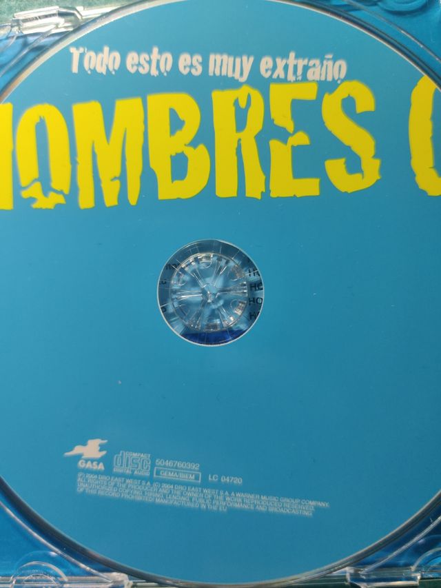 CD HOMBRES G Todo esto es muy ext