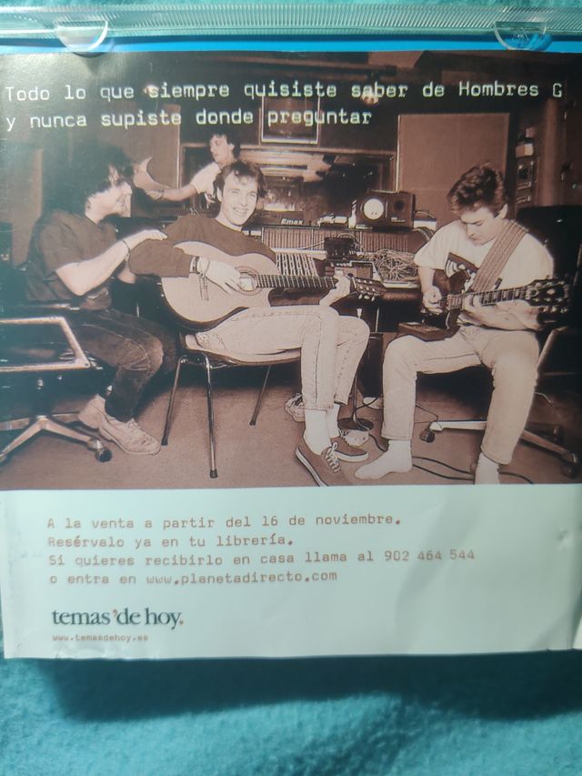 CD HOMBRES G Todo esto es muy ext
