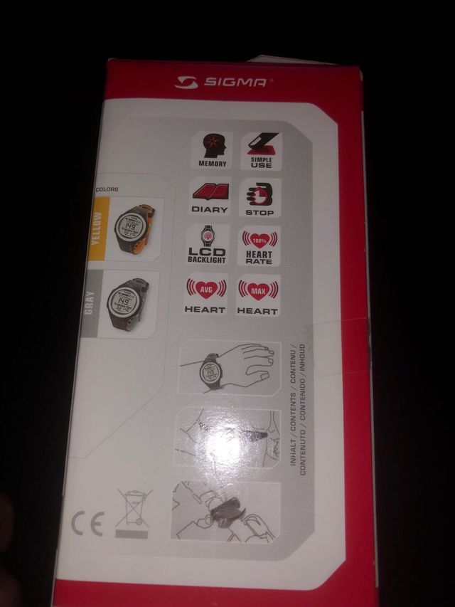 Reloj pulsometro Sigma PC25.10