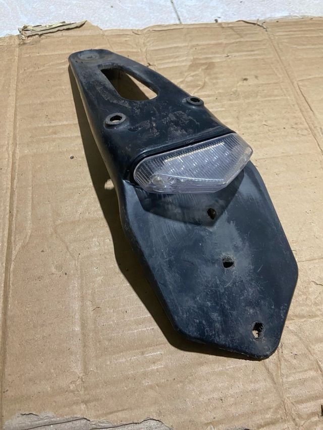 Porta matriculas moto