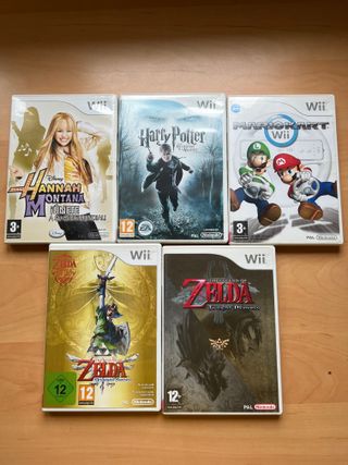 Juego Wii: Mario Kart + volante