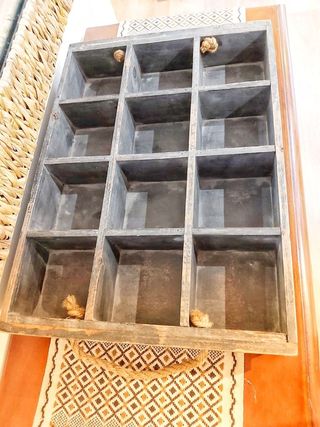 ORGANIZADOR MADERA Y CUERDA 