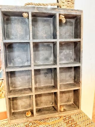 ORGANIZADOR MADERA Y CUERDA 
