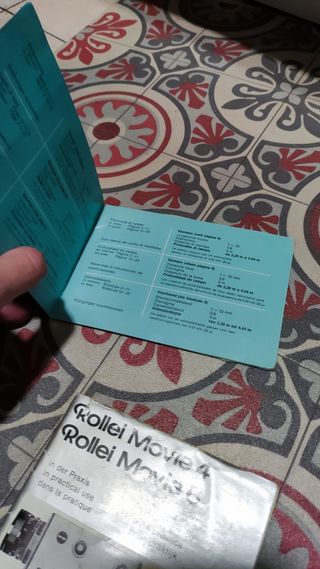 Manual Rollei Movie Original