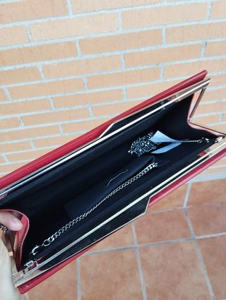Bolso Clutch Rojo