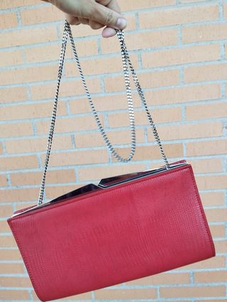 Bolso Clutch Rojo