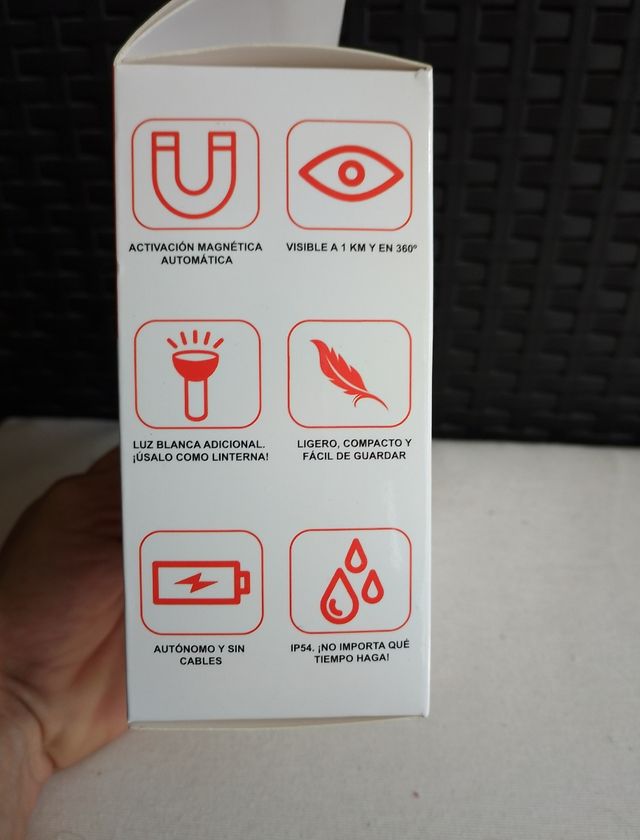 Luz emergencia coche