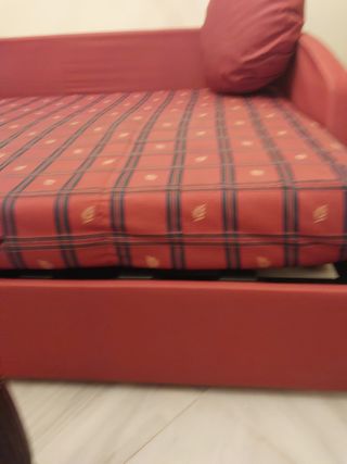 Conjunto sofá cama y sillones