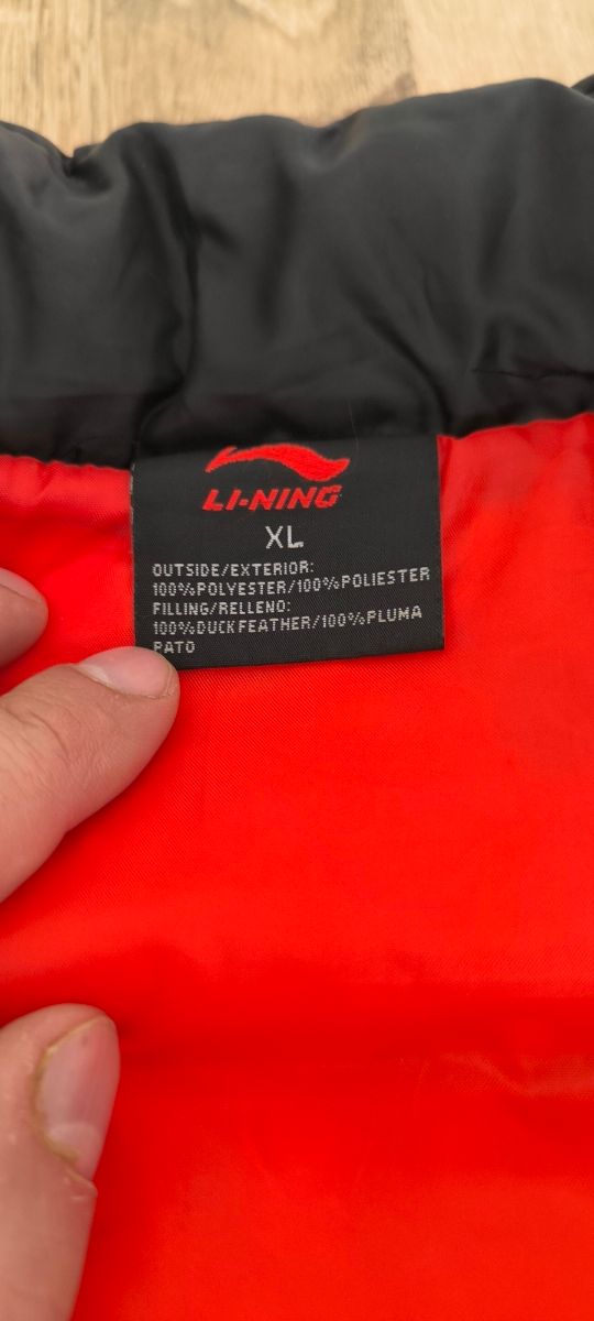 Chaleco de plumas Li-ning