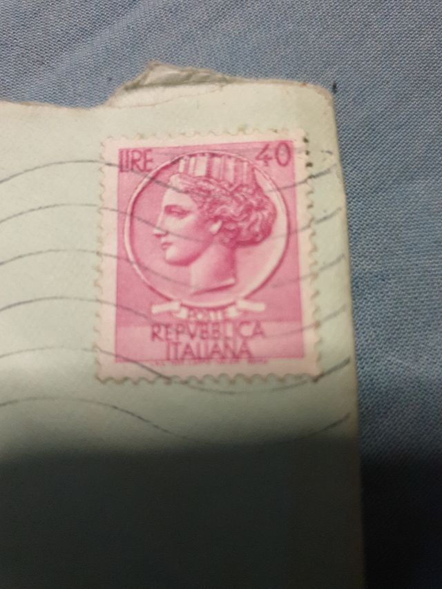 Francobollo 40 lire SIRACUSANA