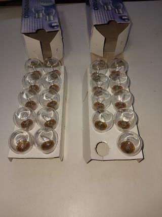 19 Lámparas 24v 21w marca Osran para camion