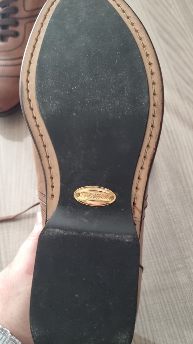 Scarpe stringate Made in Italy in pelle