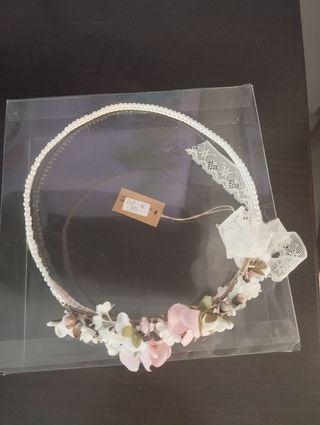 Tocado - corona comunión