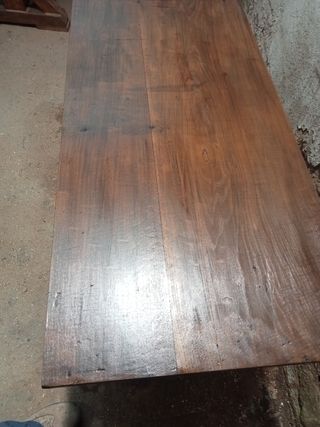 ANTIGUA MESA PIE MAQUINA COSER SINGER B