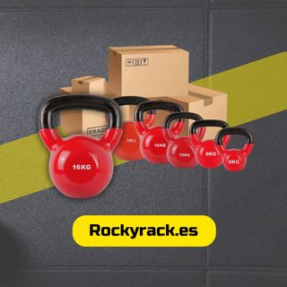 Set Kettlebells VINILO Pesas rusas crossfit