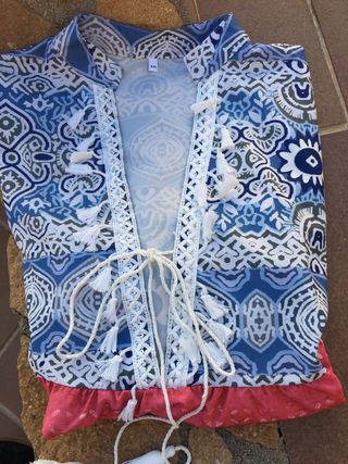 Vestido estamoado bohemio