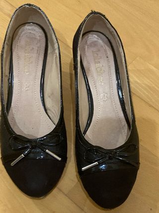 Zapatos negros de tacón