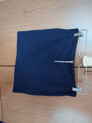 Falda azul
