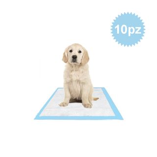 TAPPETINI IGIENICI PER ANIMALI 10 PZ CON ADESIVO