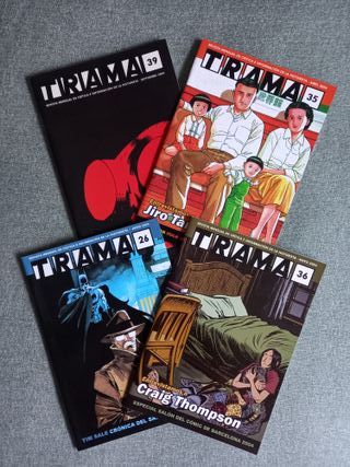TRAMA # 26, 35, 36, 39 - Revista/cómic de crítica
