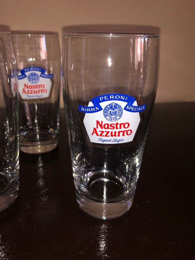 6 Bicchieri Birra "Peroni"