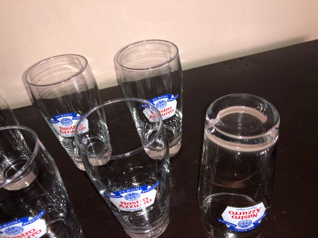 6 Bicchieri Birra "Peroni"