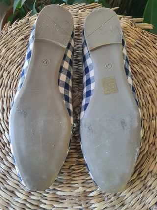 Sabrinas Vichy azuis.