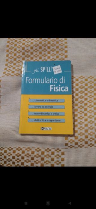 Formulario di fisica