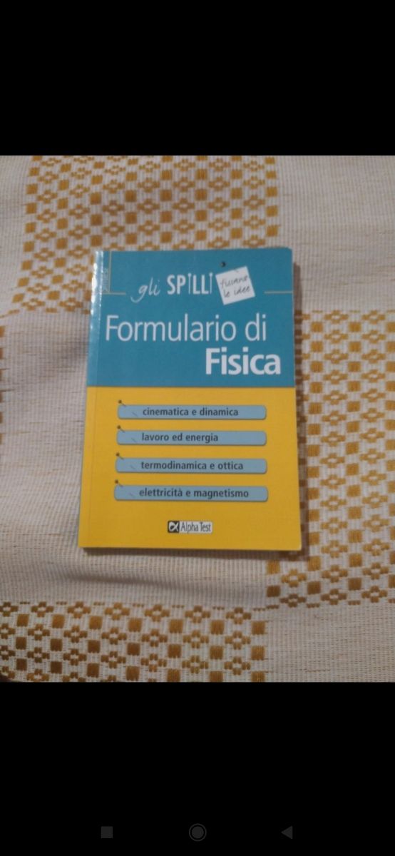 Formulario di fisica