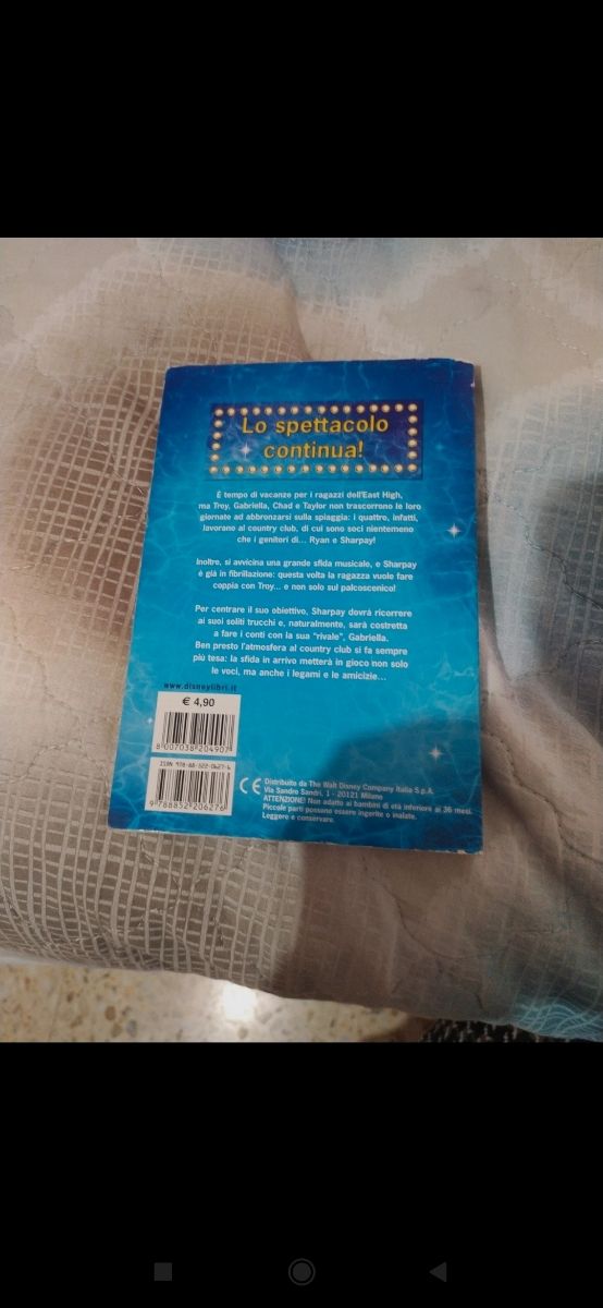 Libro High school musical 2