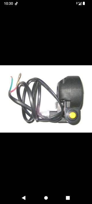 Botón pare minimoto