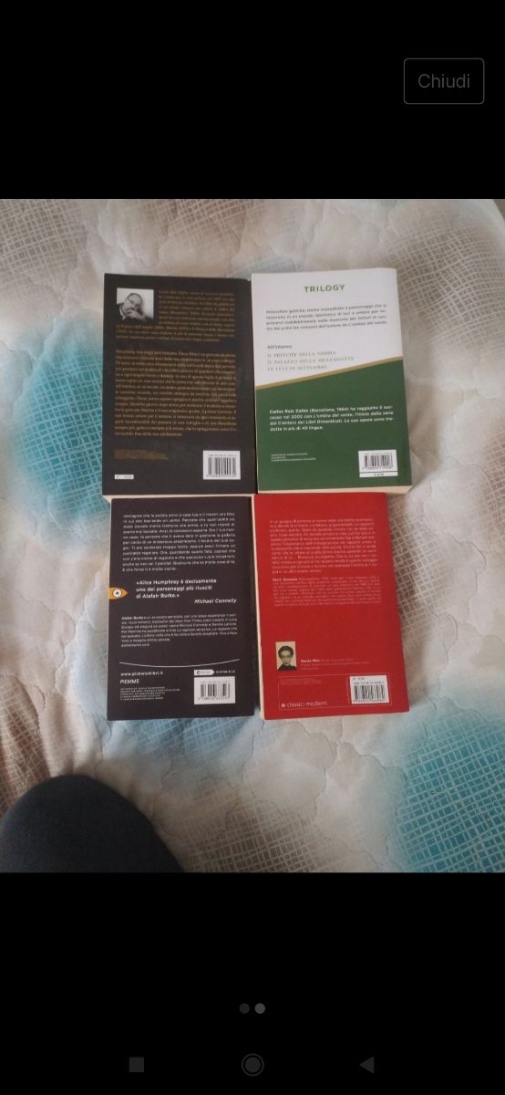 Lotto 4 libri e più 