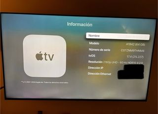 Apple tv 4k 1generacion