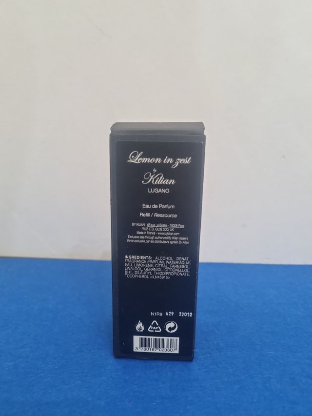 perfume lemon in zest de kilian refill de 50 ml