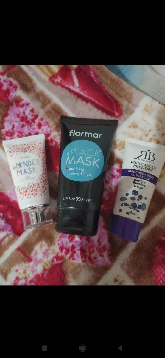 Set maschere viso purificanti