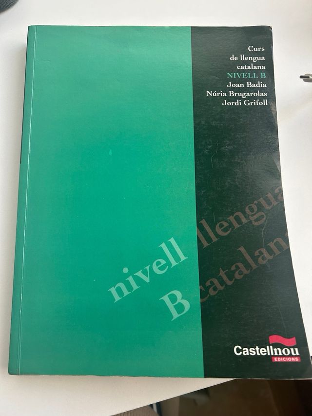 Libro curso de lengua catalana nivel B